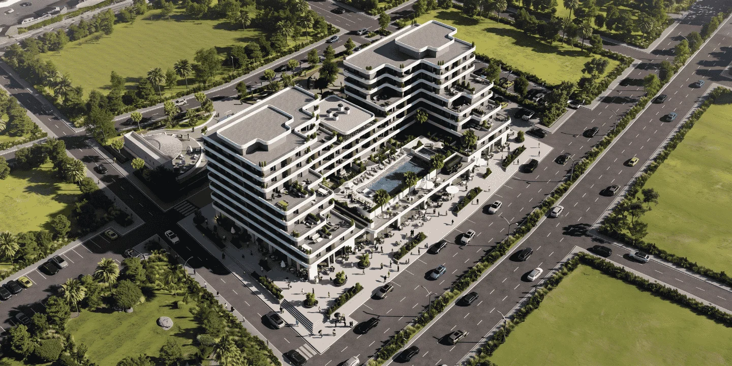 Rizmir Cadde dış cephe görünümü — Çiğli Anadolu Caddesi